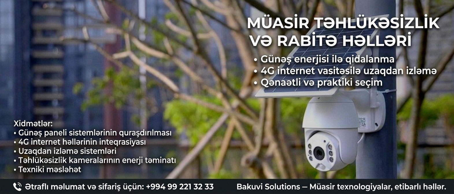 Solar Panels and 4G: A New Solution for Remote Video Surveillance