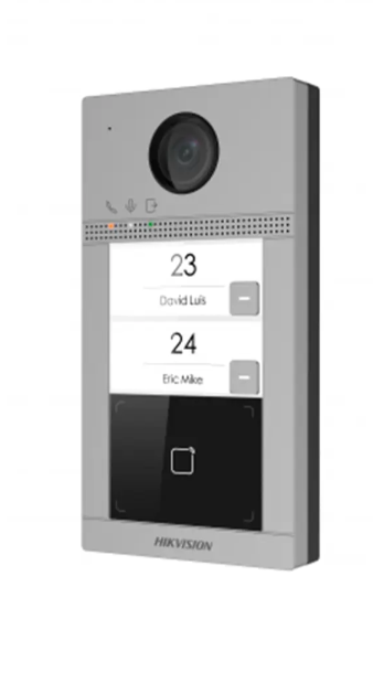 DS-KV8213-WME1 C IKI MENZILLI IP DOMOFON CAGHIRISH PANELI HIKVISION