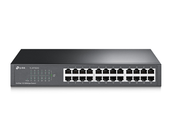 Tp-link TL-SF1024D UN 24-Port 10/100Mbps Fast Ethernet Switch