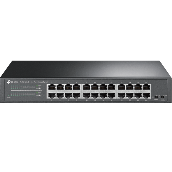Tp-link TL-SG1024D UN 24-Port Gigabit Desktop/Rackmount Switch