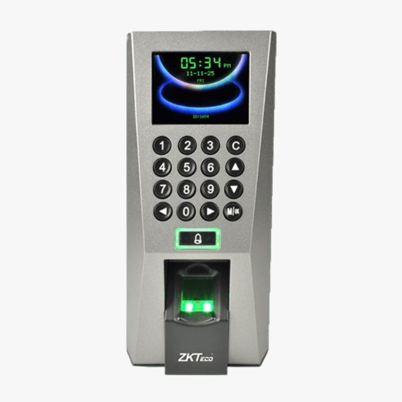 F18 — Biometrik Barmaq İzi Oxuyucu və Giriş-Çıxış Terminalı