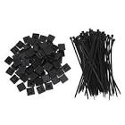 LX16 — Yapışqanlı Kabel Bağlayıcı Altlığı (20x20 mm) - 100 Ədəd