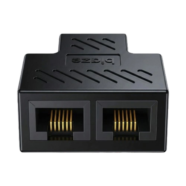 TT41 — RJ45 Ethernet Splitter (1-dən 2-yə Paylayıcı)