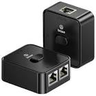 TT78 — 2 Portlu RJ45 Şəbəkə Kommutatoru (Mexaniki Switch)