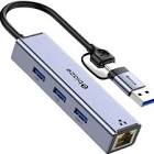 ZH180 — Universal USB + Type-C Dual Port Splitter (Paylayıcı)