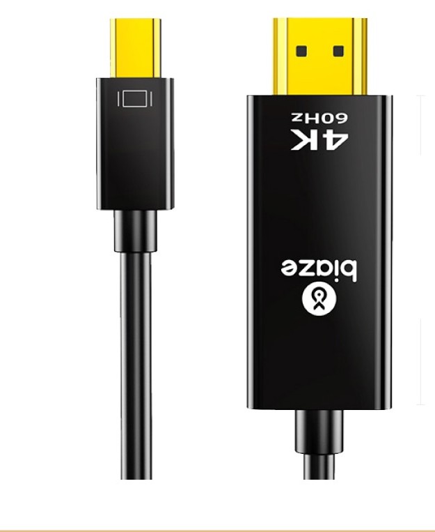 ZH153 — Aktiv Mini DP-dan HDMI 2.0-a Çevirici Kabel, 4K@60Hz, 1.8 Metr