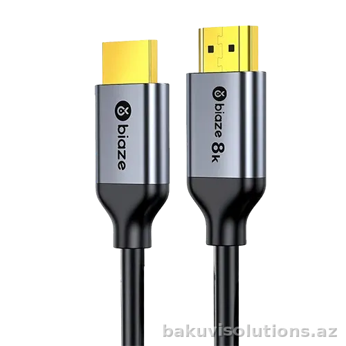 HX37 — Ultra Yüksək Sürətli HDMI 2.1 Kabel (8K HD)