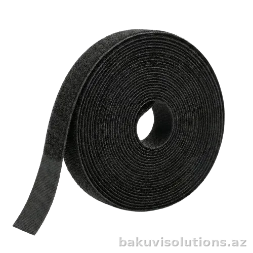 LX2 — Cırt-cırtlı Kabel Yığan Lent (Velcro Strap) - 1 Metr