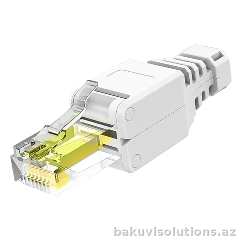 TT19 — Alətsiz Quraşdırılan Cat6 Gigabit RJ45 Konnektor