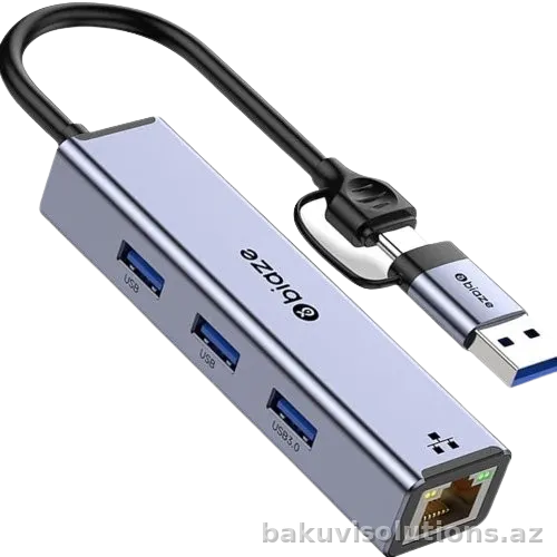 ZH180 — Universal USB + Type-C Dual Port Splitter (Paylayıcı)