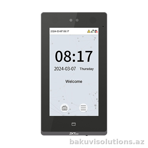 ZKTeco SenseFace 7A (Yüksək Tutumlu Versiya) Üz Tanıma Terminalı