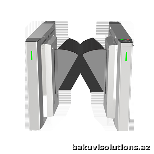 ZKTeco FBL500 Tək Zolaqlı Flap Turniket