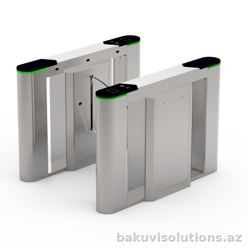 ZKTeco FBL6000 Pro Tək Zolaqlı Flap Turniket