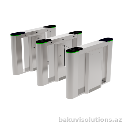 ZKTeco FBL6200 Pro İkiqat Zolaqlı Flap Turniket